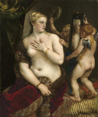 Titian - Venus with a Mirror, c. 1555