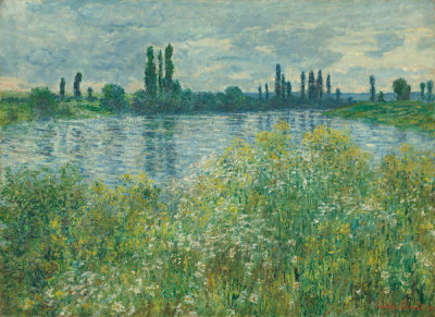 Claude Monet - Banks of the Seine, Vétheuil, 1880