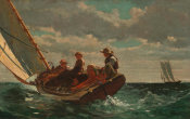 Winslow Homer - Breezing Up (A Fair Wind), 1873-1876