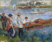 Auguste Renoir  - Oarsmen at Chatou, 1879