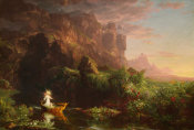 Thomas Cole - The Voyage of Life: Childhood, 1842