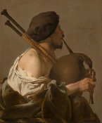 Hendrick ter Brugghen - Bagpipe Player, 1624