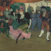 Henri de Toulouse-Lautrec - Marcelle Lender Dancing the Bolero in 