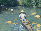 Gustave Caillebotte - Skiffs, 1877