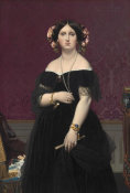 Jean-Auguste-Dominique Ingres - Madame Moitessier, 1851