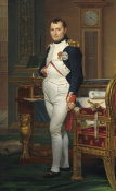 Jacques-Louis David - The Emperor Napoleon in His Study at the Tuileries, 1812