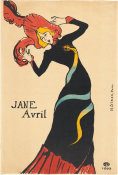 Henri de Toulouse-Lautrec - Jane Avril, 1899