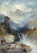 Thomas Moran - Mountain of the Holy Cross, 1890
