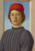 Filippino Lippi - Portrait of a Youth, c. 1485