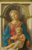 Fra Filippo Lippi - Madonna and Child, c. 1440