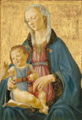 Domenico Ghirlandaio - Madonna and Child, c. 1470/1475