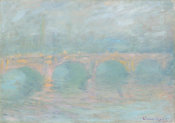 Claude Monet - Waterloo Bridge at Sunset, 1904
