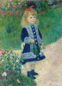 Auguste Renoir - A Girl with a Watering Can, 1876