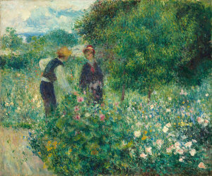 Auguste Renoir - Picking Flowers, 1875