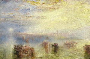 Joseph Mallord William Turner - Approach to Venice, exhibited 1844