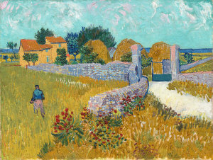 Vincent van Gogh - Farmhouse in Provence, 1888