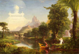 Thomas Cole - The Voyage of Life: Youth, 1842