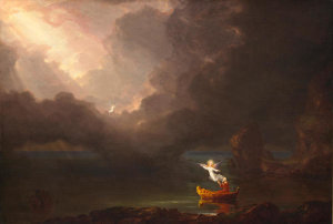 Thomas Cole - The Voyage of Life: Old Age, 1842