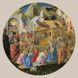Fra Angelico and Fra Filippo Lippi - The Adoration of the Magi, c. 1440/1460