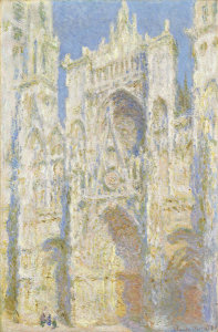 Claude Monet - Rouen Cathedral, West Façade, Sunlight, 1894