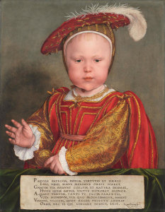 Hans Holbein the Younger - Edward VI as a Child, probably 1538