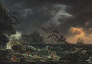 Claude-Joseph Vernet - The Shipwreck, 1772