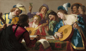 Gerrit van Honthorst - The Concert, 1623