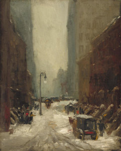 Robert Henri - Snow in New York, 1902