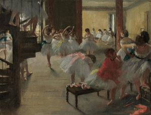 Edgar Degas - The Dance Class, c. 1873