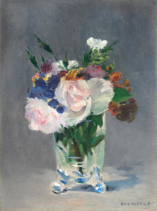 Edouard Manet - Flowers in a Crystal Vase, c. 1882