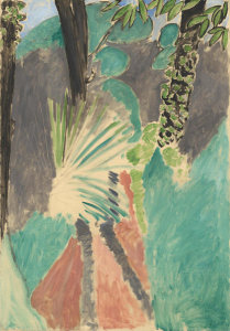 Henri Matisse - Palm Leaf, Tangier, 1912