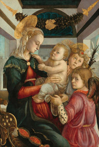 Sandro Botticelli - Madonna and Child with Angels, 1465/1470