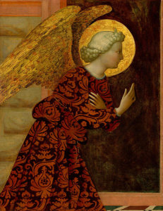 Masolino da Panicale - The Archangel Gabriel, c. 1430