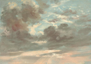 John Constable - Cloud Study: Stormy Sunset, 1821-1822