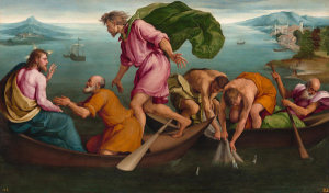 Jacopo Bassano - The Miraculous Draught of Fishes, 1545