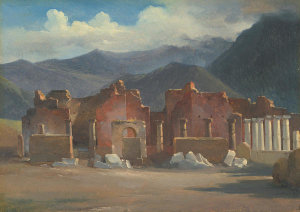 Achille-Etna Michallon - The Forum at Pomeii, 1819