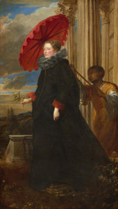 Sir Anthony van Dyck - Marchesa Elena Grimaldi Cattaneo, 1623