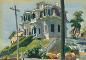 Edward Hopper - Haskell's House, 1924