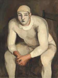 Walt Kuhn - The White Clown, 1929