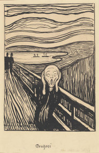 Edvard Munch - Geschrei (The Scream), 1895