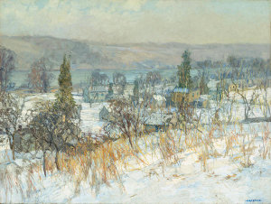 Edward Willis Redfield - Overlooking the Valley, c. 1919