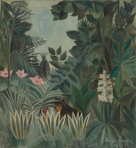 Henri Rousseau - The Equatorial Jungle, 1909