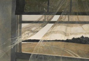 Andrew Wyeth - Wind from the Sea, 1947