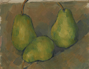 Paul Cézanne - Three Pears, 1878/1879