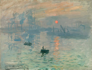 Claude Monet - Impression, Sunrise, 1872