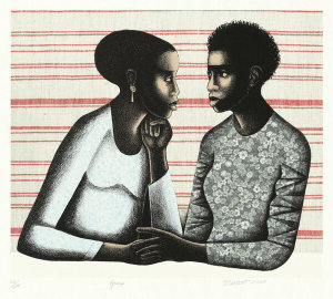 Elizabeth Catlett - Gossip, 2005