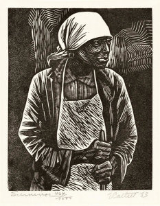 Elizabeth Catlett - Survivor, 1983