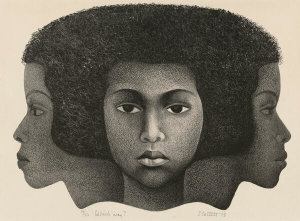 Elizabeth Catlett - Which Way?, 1973