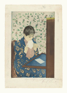 Mary Cassatt - The Letter, 1890-1891