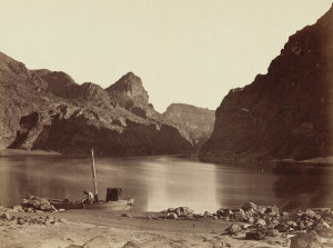 Timothy H. O'Sullivan - Black Cañon, Colorado River, From Camp 8, Looking Above, 1871